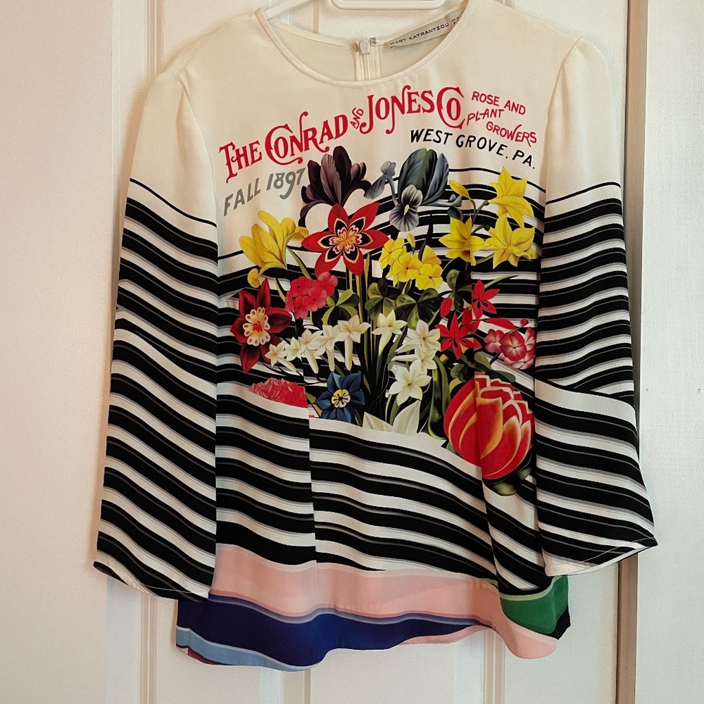 MARY KATRANTZOU TOP